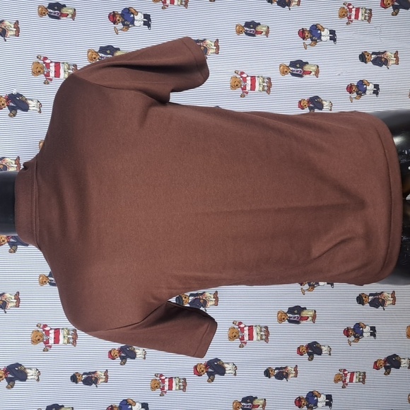 Vintage Cleveland Browns embroidered logo brown & orange Med casual polo shirt - Picture 3 of 5